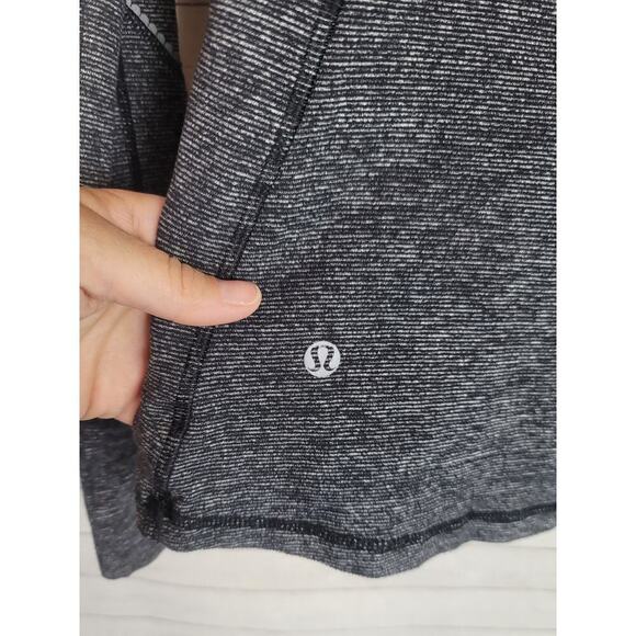 Lululemon Runderful 1/2 Zip in Mini Check Pique, sz 4 - Picture 10 of 14